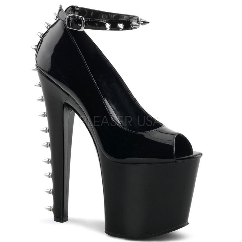 TABOO-780ST 7.5インチ(約19cm) ハイヒール パンプス 厚底サンダル /Pleaserプリーザー パーティードレス 靴 大きいサイズ | 