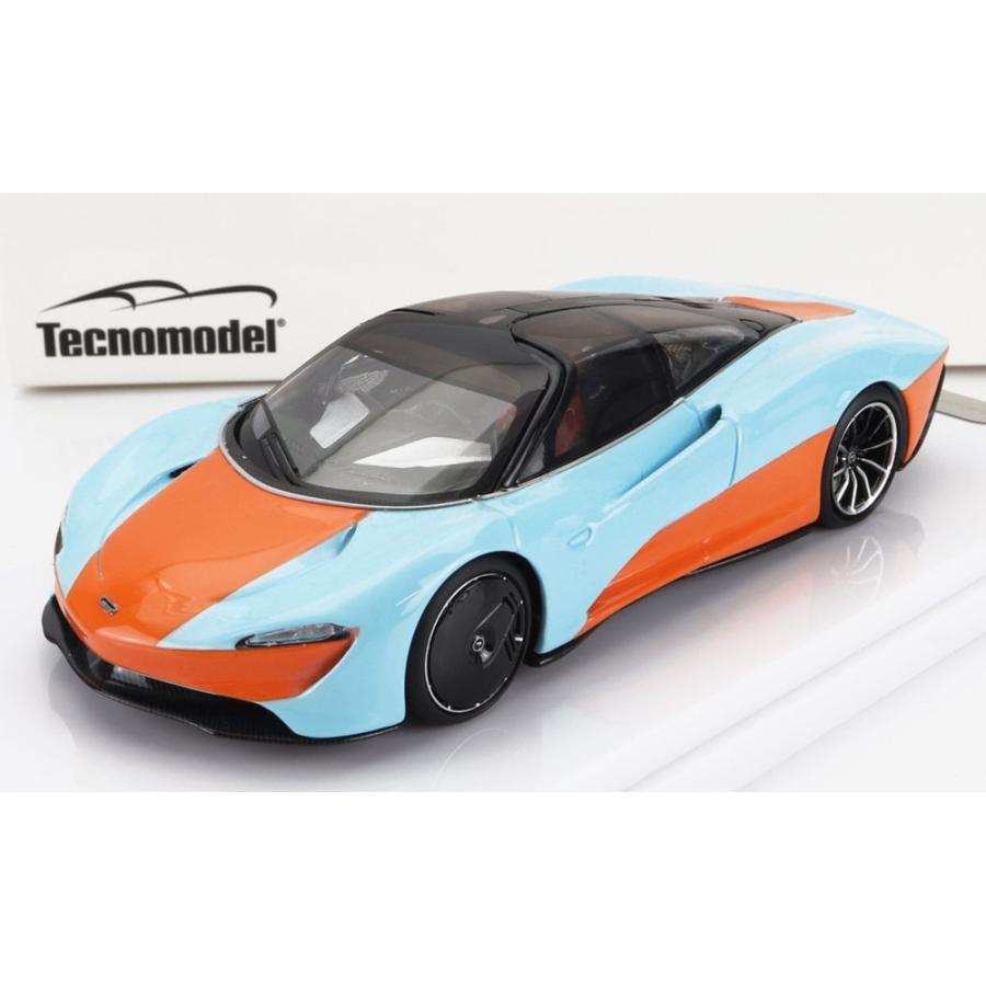 McLAREN SPEEDTAIL 2020 ブルーオレンジ 39台限定/ Tecno 1/43 ミニカー | 
