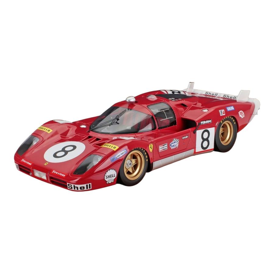 Ferrari 512S 5.0L V12 #8 24時間ルマン 1970 A.Merzario Tecno 1/12