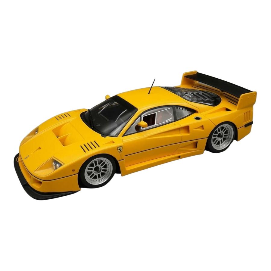 【予約】2027年発売予定 Ferrari F40 LM プレスバージョン 1996 シルバーホイール イエロー / Tecno 1/12 ミニカー | 