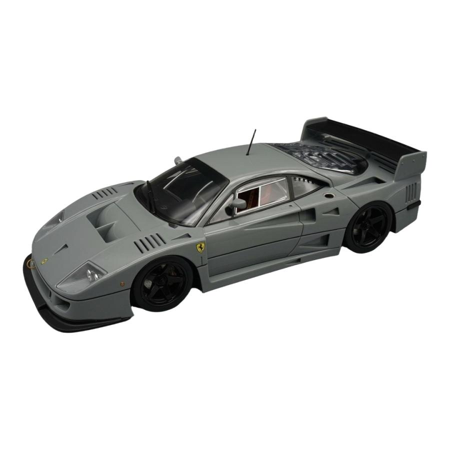 【予約】2027年発売予定 Ferrari F40 LM プレスバージョン 1996 グレー ブラックホイール / Tecno 1/12 ミニカー | 