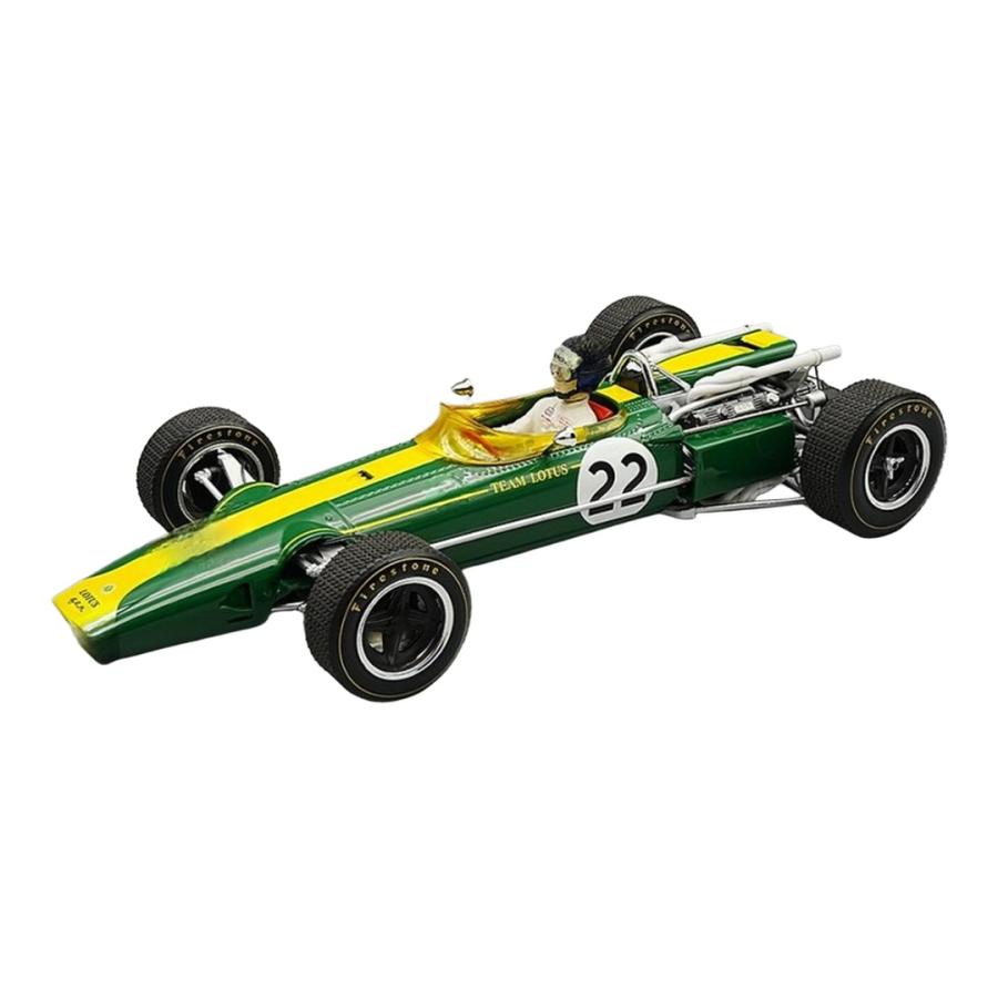 Lotus 43 #22 1966 イタリアGP ジム・クラーク グリーン / TECNOMODEL 1/18 ミニカー | 