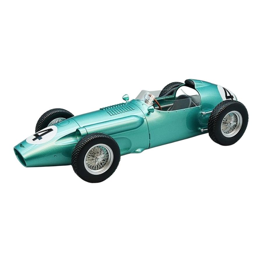 Aston DBR4 #4 1959 シルバーストーン キャロルシェルビー グリーン / TECNOMODEL 1/18 ミニカー | 