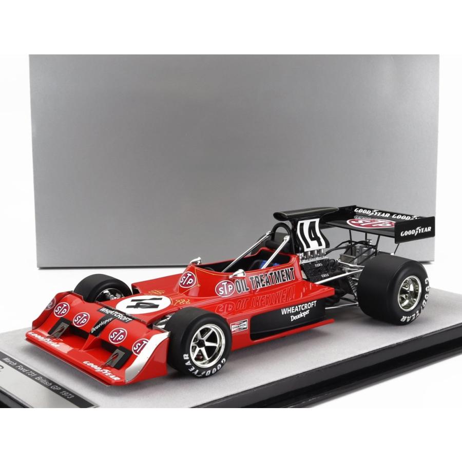 March F1 731 Ford 1973 No.14 British GP Roger Williamson Tecno 1/18 ミニカー | 