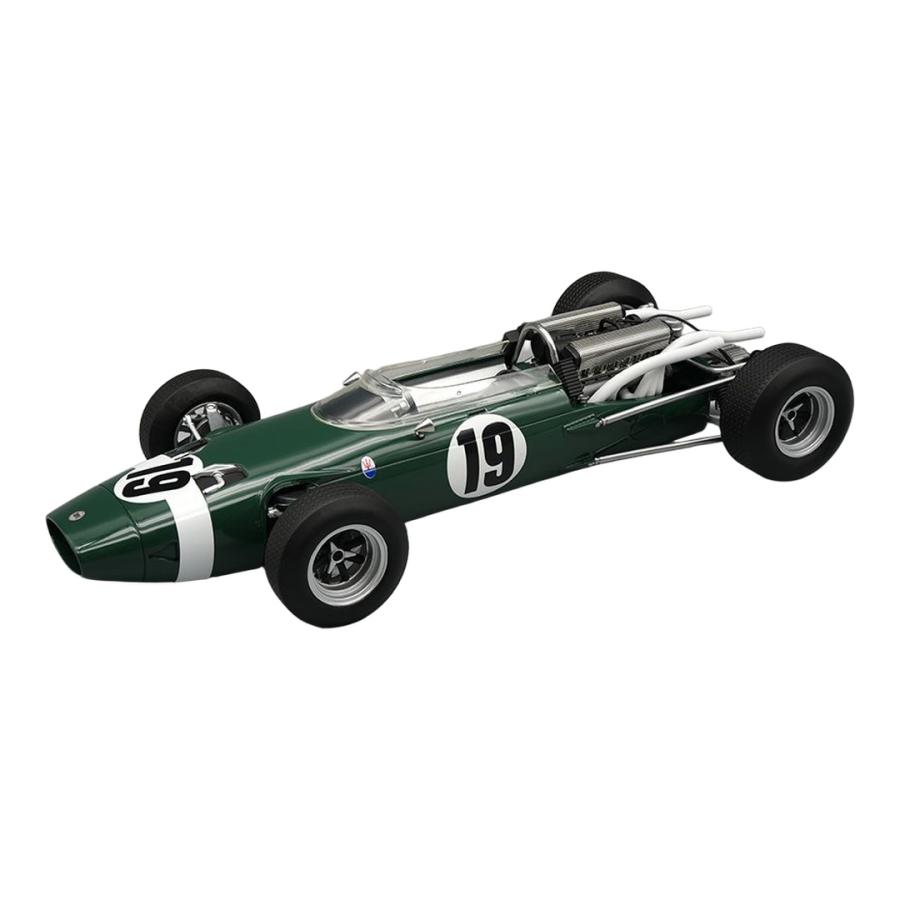 Cooper Maserati F1 T81 1966 ワトキンスグレン #19 Jo Siffert グリーン / Tecno 1/18 ミニカー | 