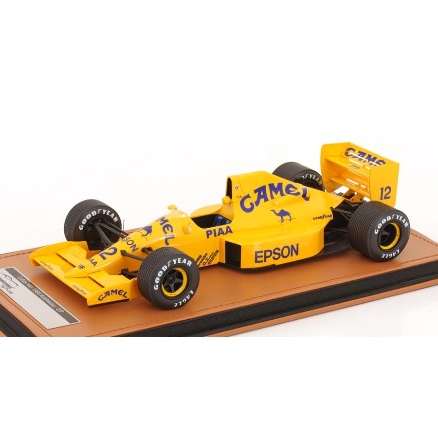Lotus 101 GPオーストラリア 中嶋悟 1989 限定95個/ Tecnomodel 1/18