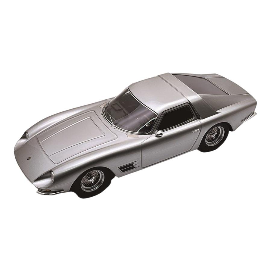 【予約】2026年発売予定 Lamborghiniランボルギーニ 400GT モンツァ 1966 シルバー 限定版 / Tecno 1/18 ミニカー | 