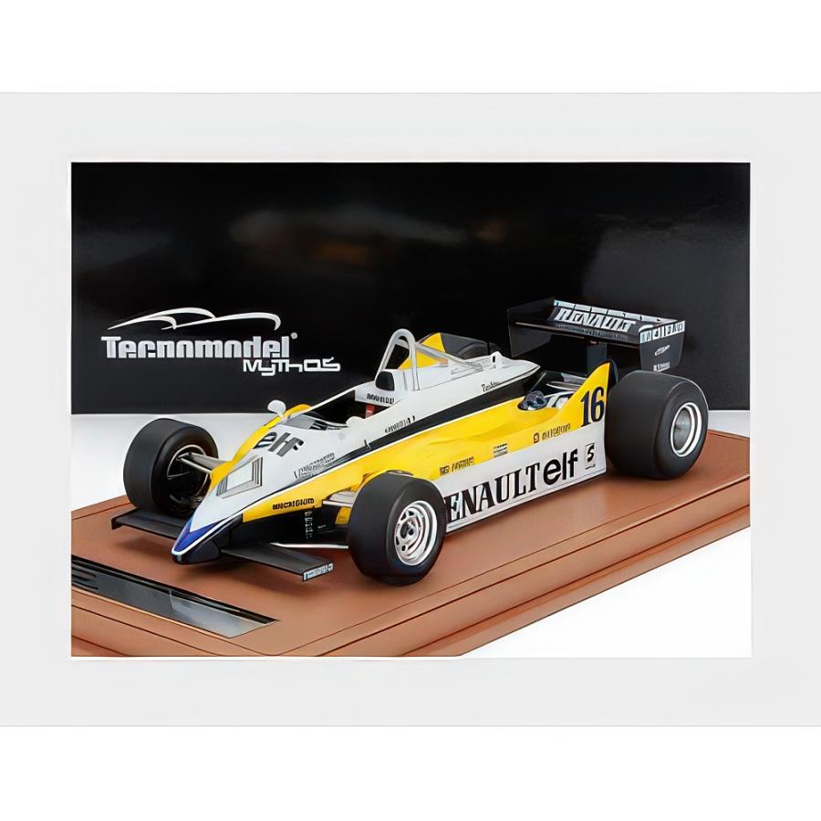 ホビー　模型車　車　レーシングカー ネットワークルノーツアードフランス ルノー F1 RE30B V6ターボ #16 フランスGP 1982 ルネ・アルヌー