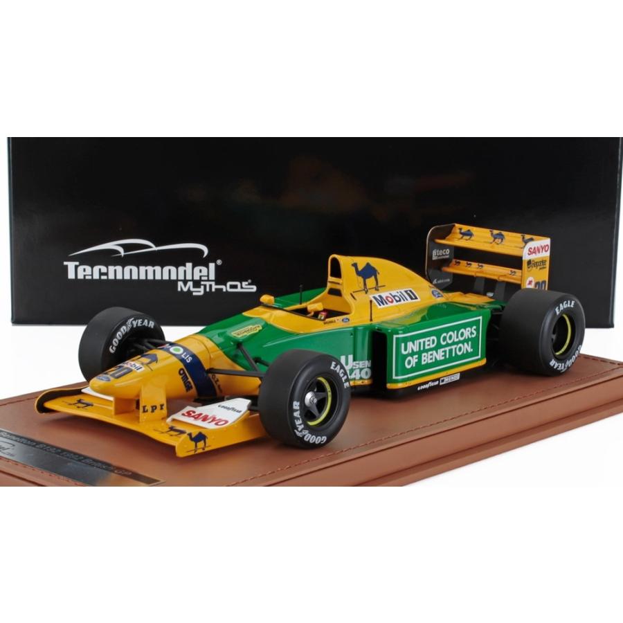 BENETTON F1 B192 #20 イギリスGP 1992 M.ブランドル 限定40 Tecno 1