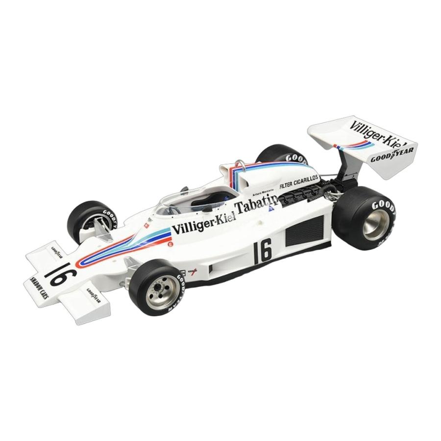 【予約】2026年発売予定 SHADOW F1 DN8 1977 No.16 AUSTRIAN GP A.MERZIARIO Tecno 1/18 | 