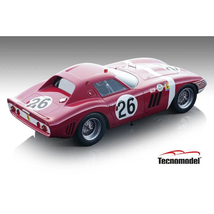 Ferrari 250 GTO 64 3.0L V12 26 Winner 12 Heures De Reims 1964 Tecnomodel Tec43 48e