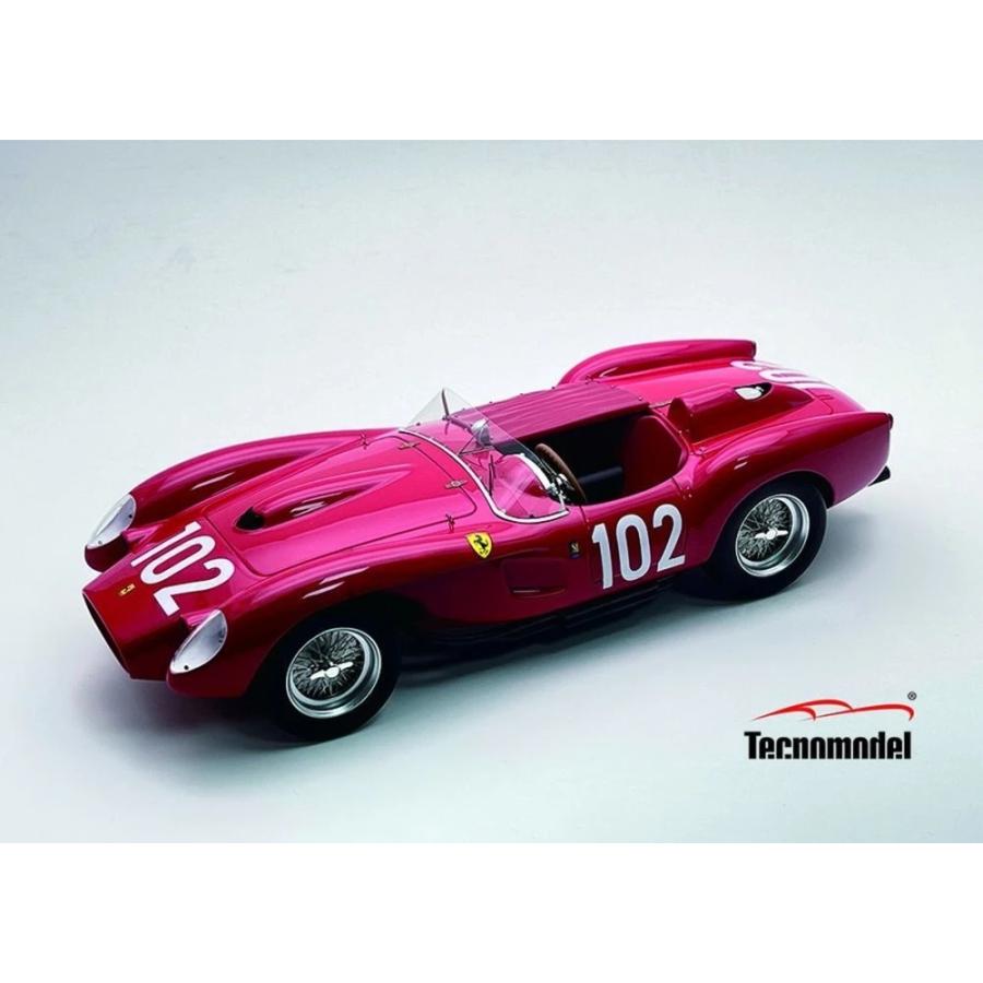 FERRARI 250 TR Pontoon-Fender 3rd Targa Florio 1958 フェラーリ / Tecno 1/18 ミニカー | 