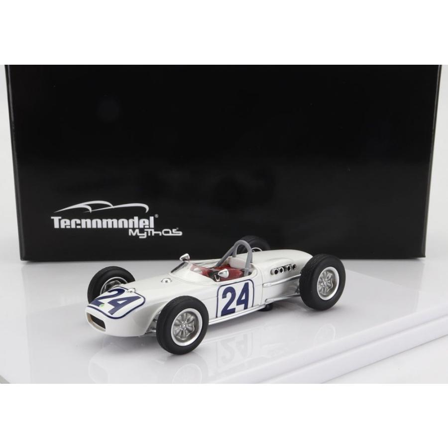 LOTUS F1 18 N 24 アメリカGP 1960 J.HALL ホワイト 50台限定/ Tecno 1/43 ミニカー | 