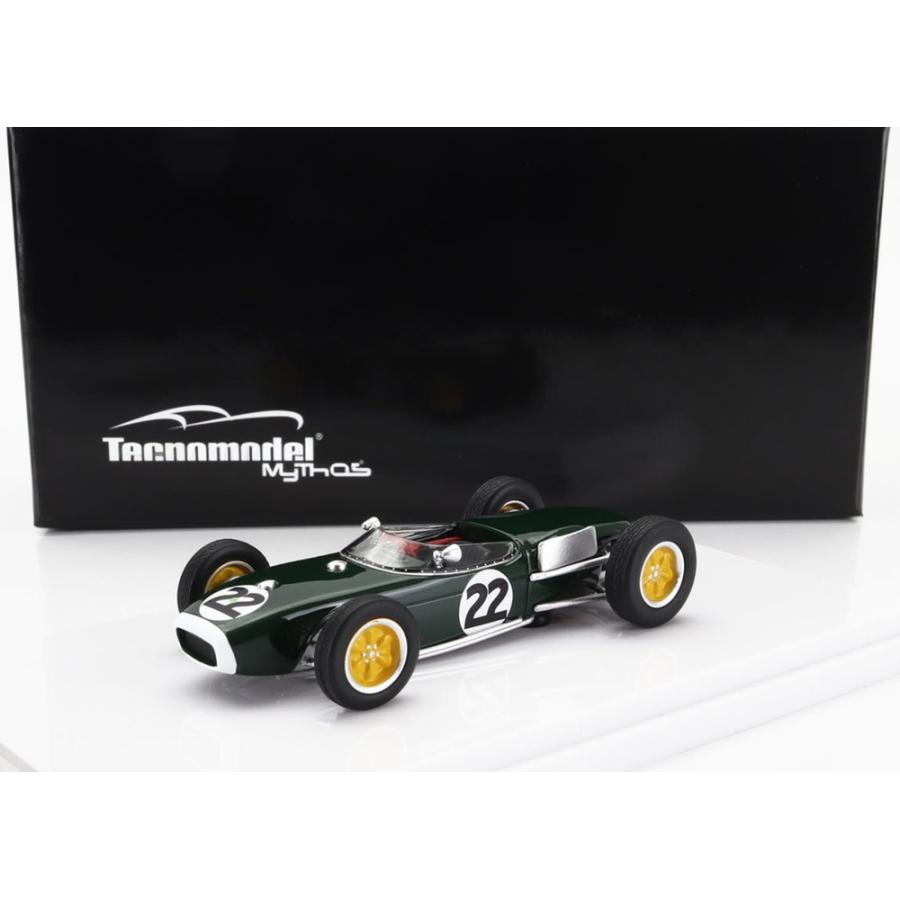 LOTUS F1 18 N 22 フランスGP 1960 R.FLOCKHART グリーン 40台限定/ Tecno 1/43 ミニカー | 