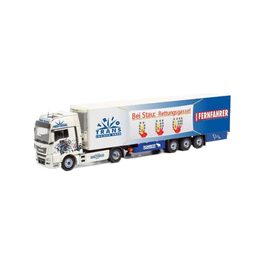 Tekno Trio Trans / Fernfahrer MAN TGX XXL ユーロ6c 冷蔵セミ