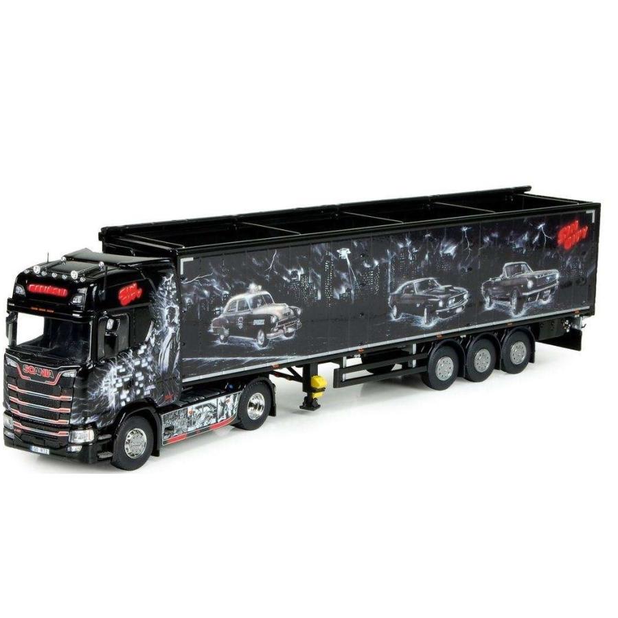 Repinski Sin City Scania S-Serie walking floor trailer 3 axle