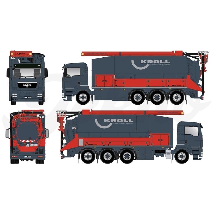 【予約】2021年1月-3月以降発売予定Kroll MAN TGS met Kroll vacuumwagen(15686円)