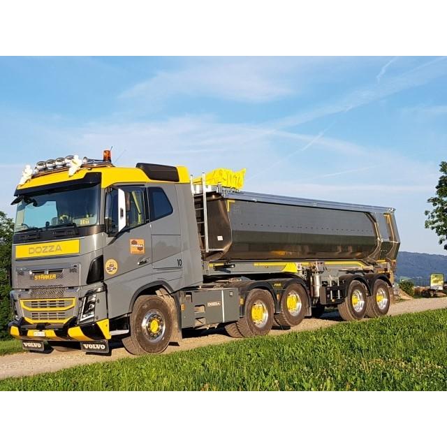 予約】12月以降発売予定Dozza Volvo FH16 6x4 met 2 kipperトラック