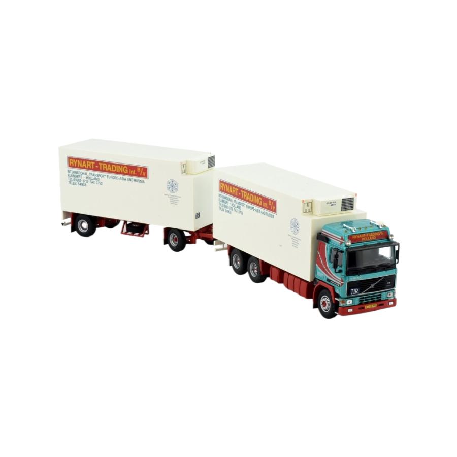 Rynart Volvo F14 Globetrotter トラック / TEKNO 1/50 建設機械模型 工事車両_1
