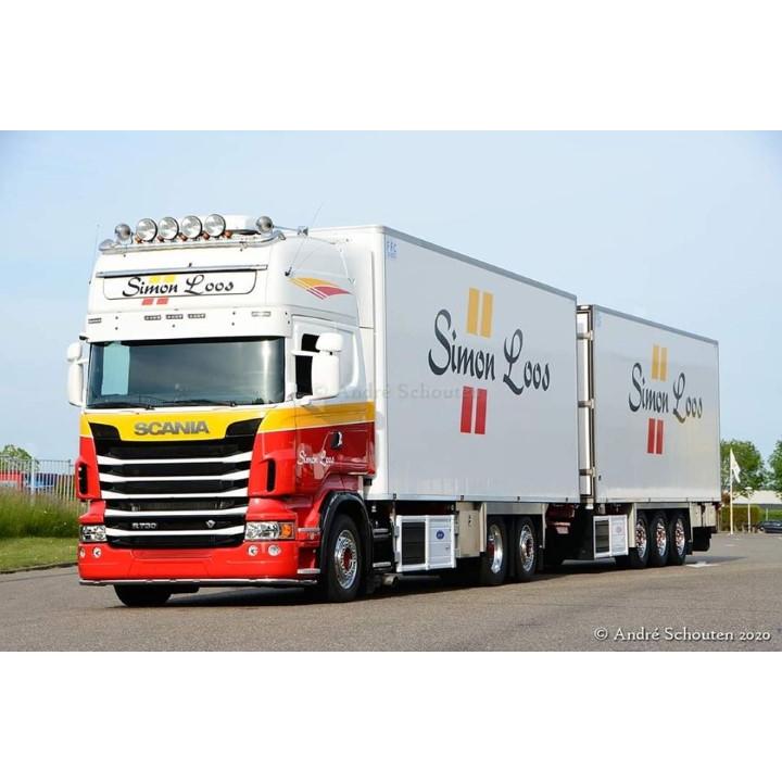 Tekno Simon Loos Scania R730-V8 トップライン モーターワーゲン Wipkar 1/50_1