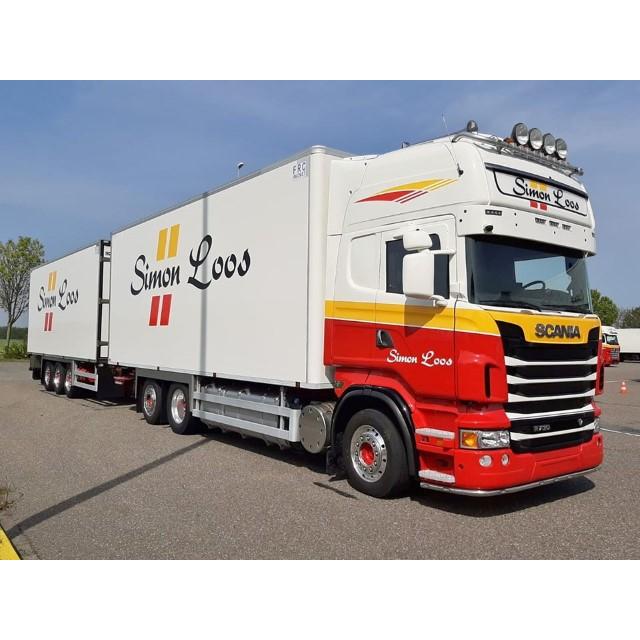 Tekno Simon Loos Scania R730-V8 トップライン モーターワーゲン Wipkar 1/50_2