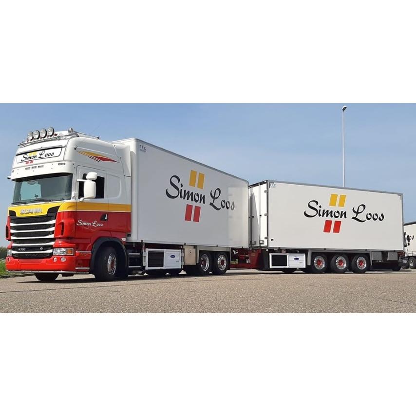 Tekno Simon Loos Scania R730-V8 トップライン モーターワーゲン Wipkar 1/50_3