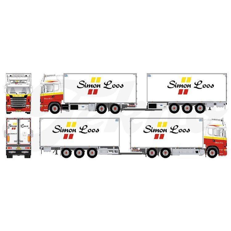 Tekno Simon Loos Scania R730-V8 トップライン モーターワーゲン Wipkar 1/50_4