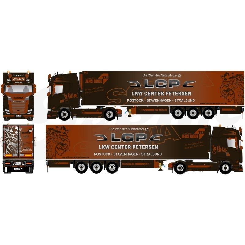 Tekno Jens Bode Scania 次世代S ハイライン 冷蔵トレーラー 1/50_1