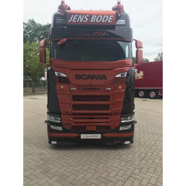 Tekno Jens Bode Scania 次世代S ハイライン 冷蔵トレーラー 1/50_2