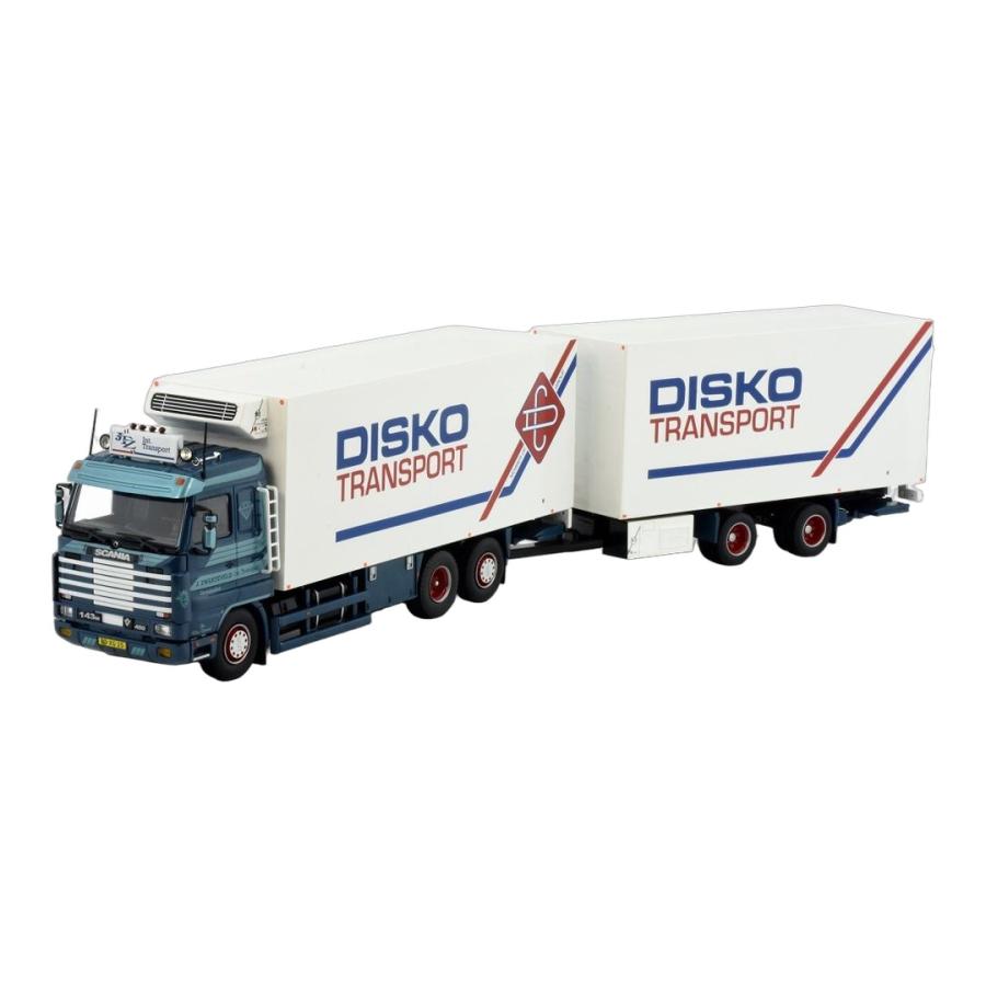 Jan Zwarteveld スカニア 143 450 冷凍冷蔵 コンビ 冷凍車 / TEKNO 1/50 トラック模型 | 