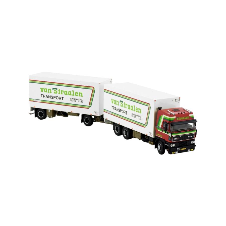 Van Straalen DAF 3600 Spacecab Box トラック / TEKNO 1/50 建設機械模型 工事車両_1