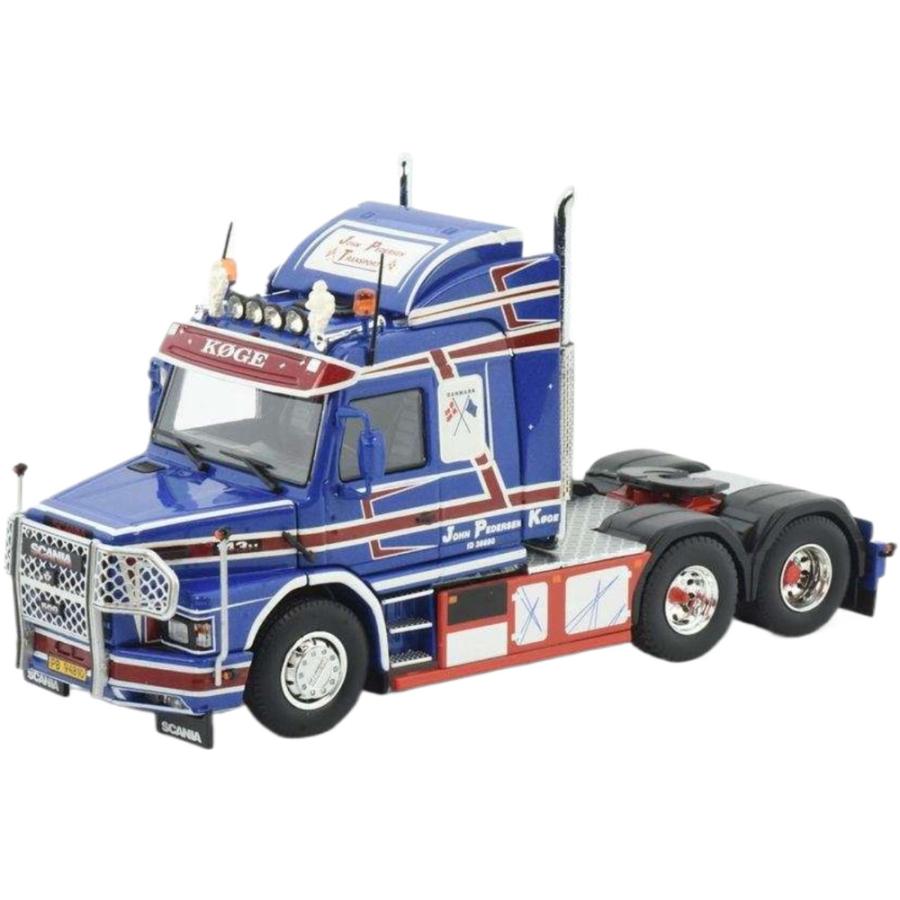 John Pedersen Scania Torpedo 143 スリーパー トレーラー / Tekno 1/50 建設機械模型 | 
