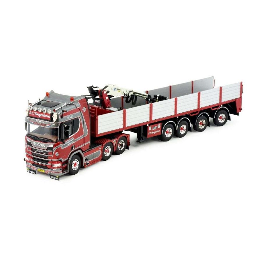 Hoogendoorn Scania R580 ブリックトレーラ /Tekno 1/50 | 