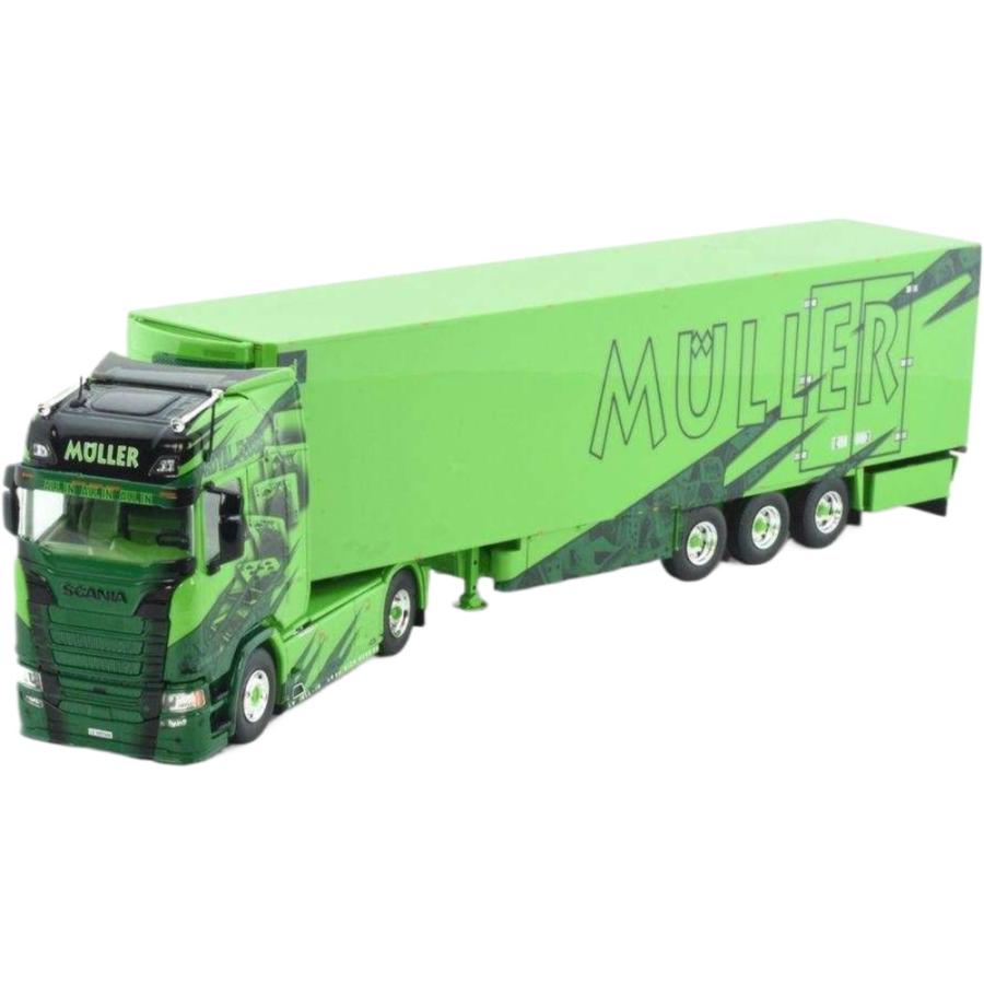 Muller - Royal FlushScania Next Gen S660 met 3-assige koeloplegger トラック/Tekno 1/50 建設機械模型　ミニチュア | 