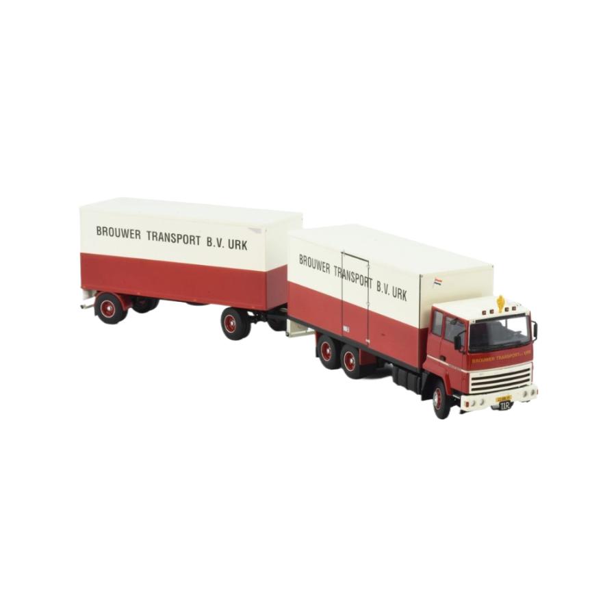 Brouwer Urk Ford Transcontinental Box トラック / TEKNO 1/50 建設機械模型 工事車両_1