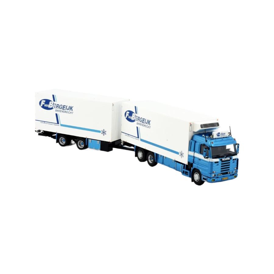 F. van Bergeijk Scania 143-450 reefer トラック / TEKNO 1/50 建設機械模型 工事車両_1