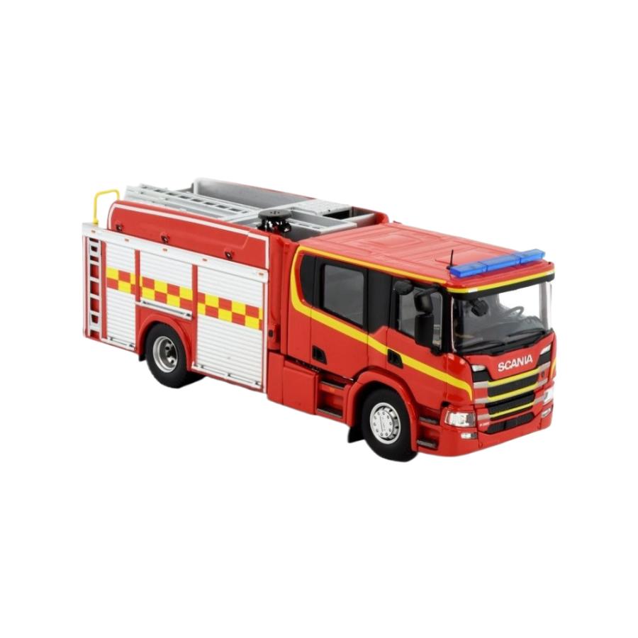 Scania 消防車 85587/ Tekno 1/50 建設機械模型 ミニカー