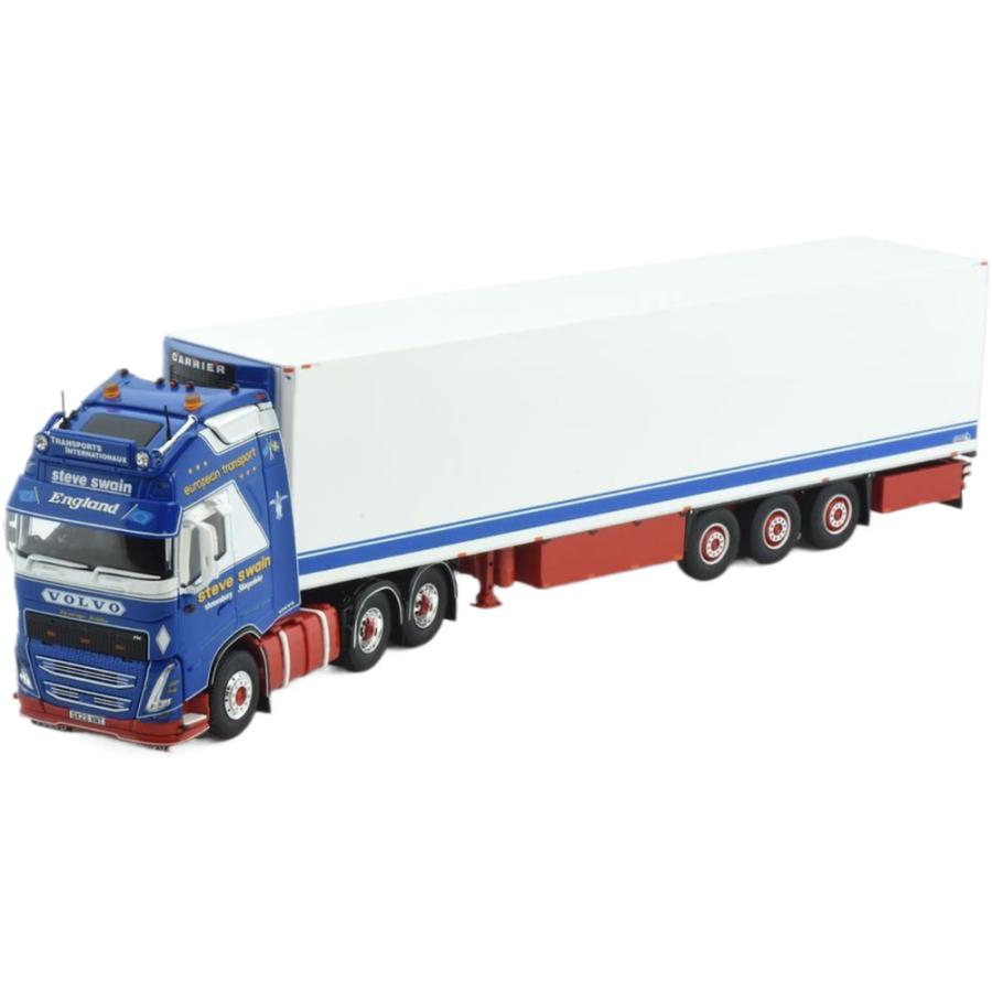 Steve Swain Volvo FH05 Globetrotter XL リーファートレーラー TEKNO 1/50 建設機械模型 | 