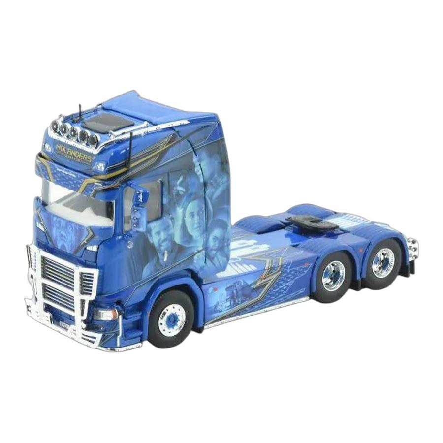 Molanders スカニア Next Gen Sシリーズ ハイライン 6x2 sleepas トラクター / TEKNO 1/50 トラック模型 | 