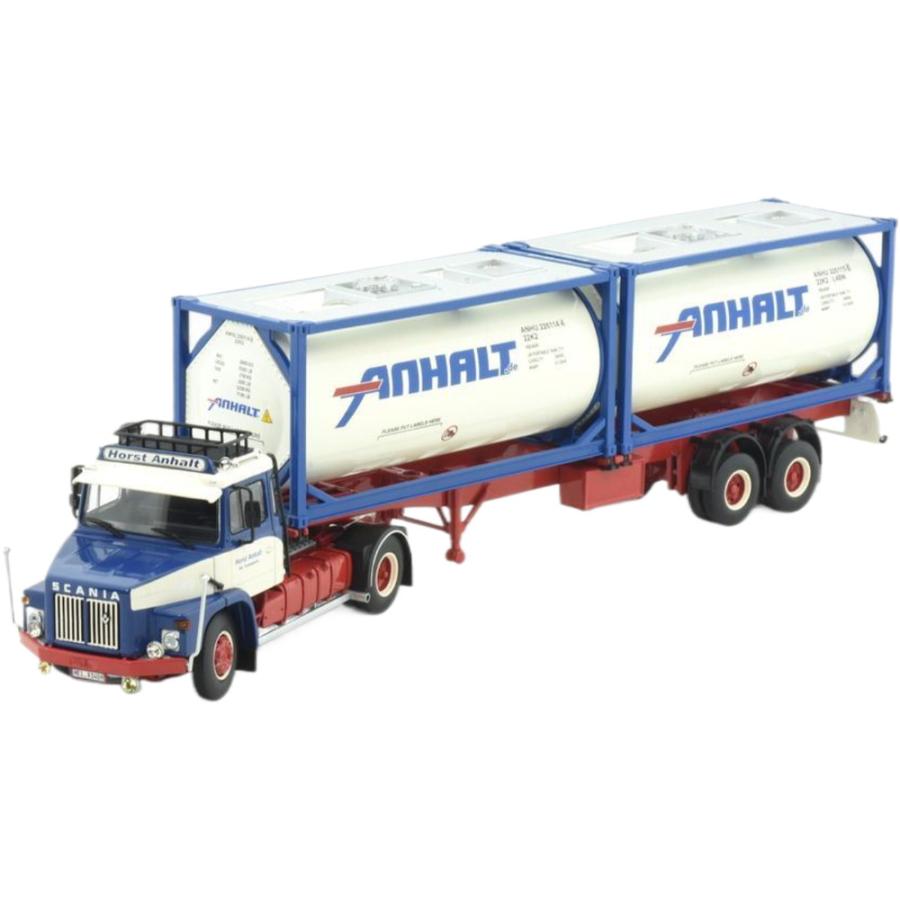 Anhalt Scania 140 Torpedo タンクコンテナトレーラー トレーラー / TEKNO 1/50 建設機械模型 工事車両 | 