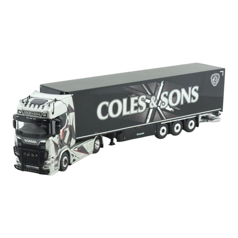 Coles & Sons スカニア Next Gen Sシリーズ ハイライン ボックス セミトレーラー / TEKNO 1/50 トラック模型 | 