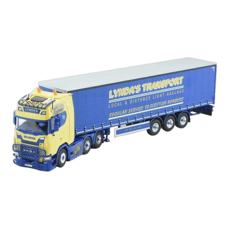 Lynda´s Transport Scania Next Gen S curtainside semitrailer 87532 | 