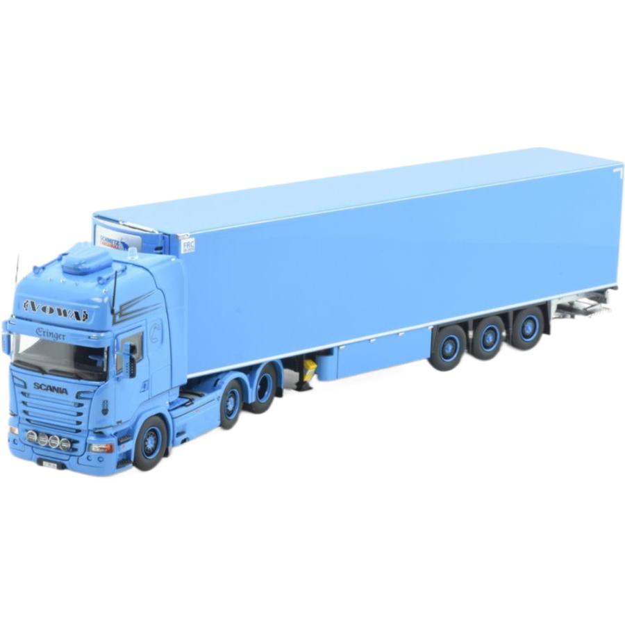 Vowa Eringer Scania RSerie Streamline Topline リーファートレーラー TEKNO 1/50 建機模型 | 