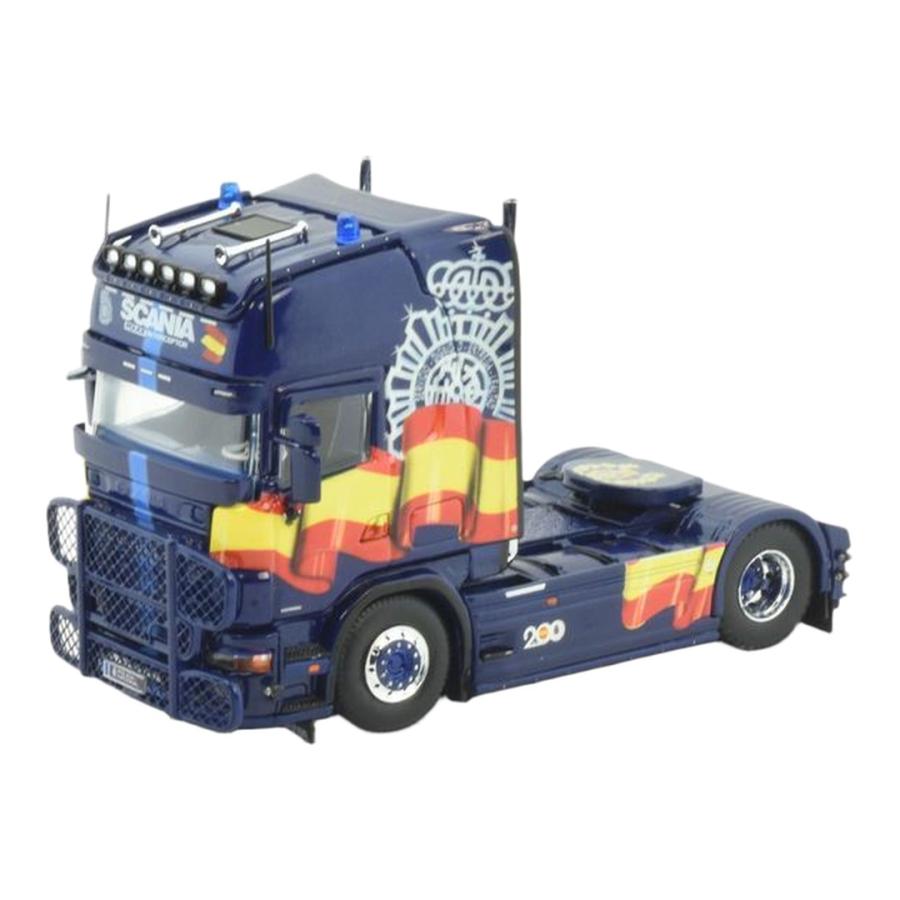 スカニア 4シリーズ トップライン 4x2 ポリスインターセプター スペイン / Tekno 1/50 ミニカー トラック模型 | 