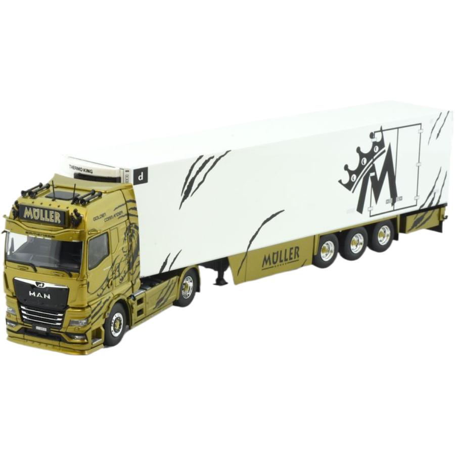 Mueller Golden Commander MAN TGX GX 冷蔵セミトレーラー Tekno 1/50 | 