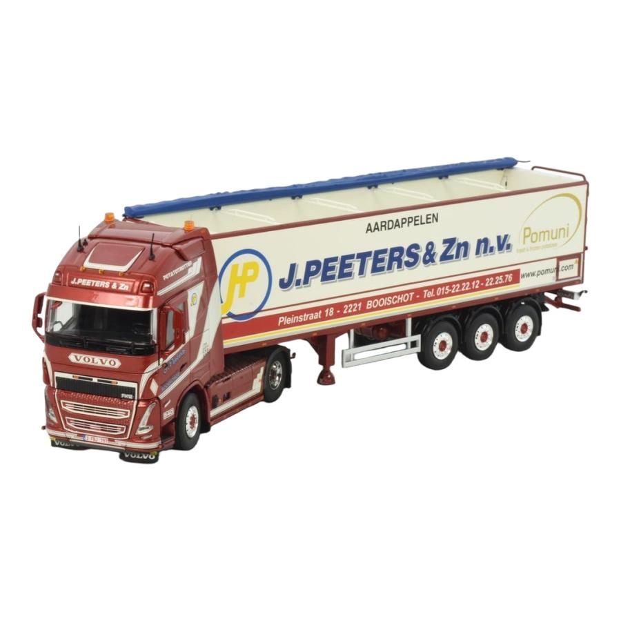 J.Peeters & Zn ボルボ FH05 Globetrotter XL 4x2 ポテトセミトレーラー Tekno 1/50 ミニカー | 