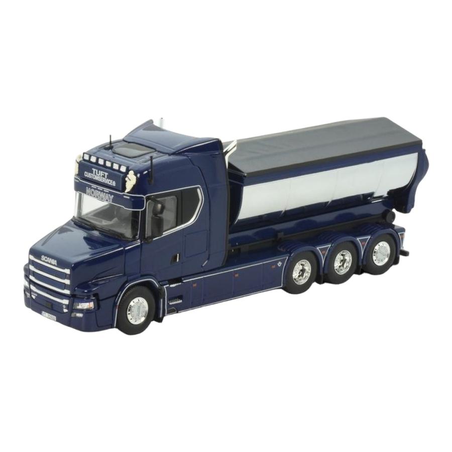 Tuft Customservice AS スカニア Hauber Highline 8x4 フックリフトシステム Tekno 1/50 ミニカー | 