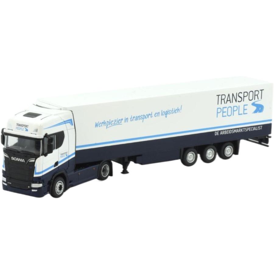 Transport People Scania NGS リーファートレーラー トレーラー / TEKNO 1/87 建設機械模型 工事車両 | 