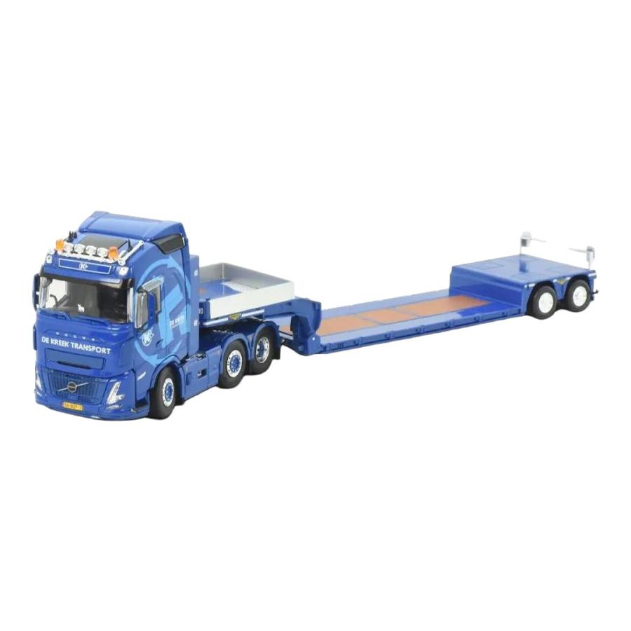 De Kreek Transport ボルボ FH Aero ローローダー / Tekno 1/50 ミニカー トラック模型 | 