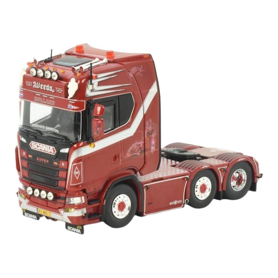 Weeda Oldschool Gangsters スカニア NGS ハイライン 6x2 / TEKNO 1/50 トラック模型 | 